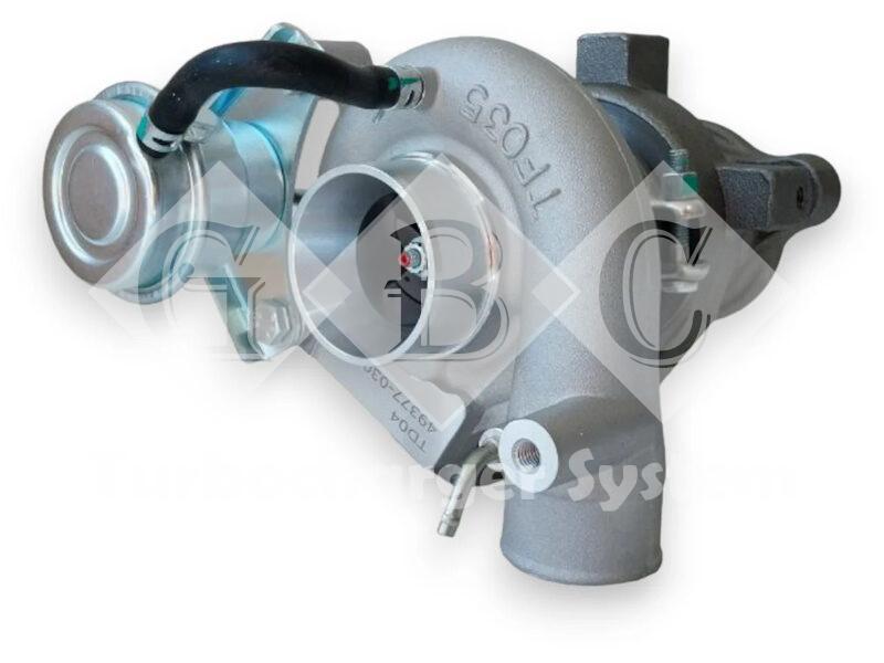 49377-03043, Turbocharger TF035 Mitsubishi Pajero 4M40 125HP