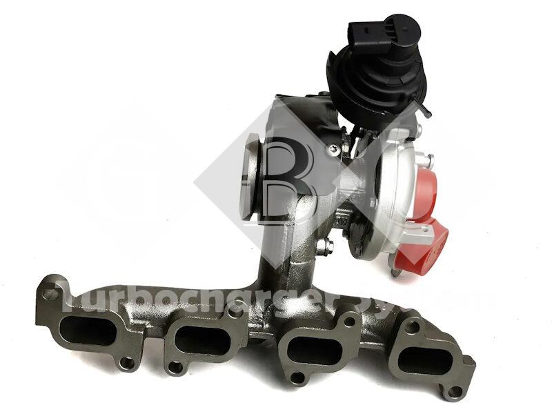 03L253016T, Turbocharger GT1244V for Audi A3 TDI, CAYA, CAYB, CAYC